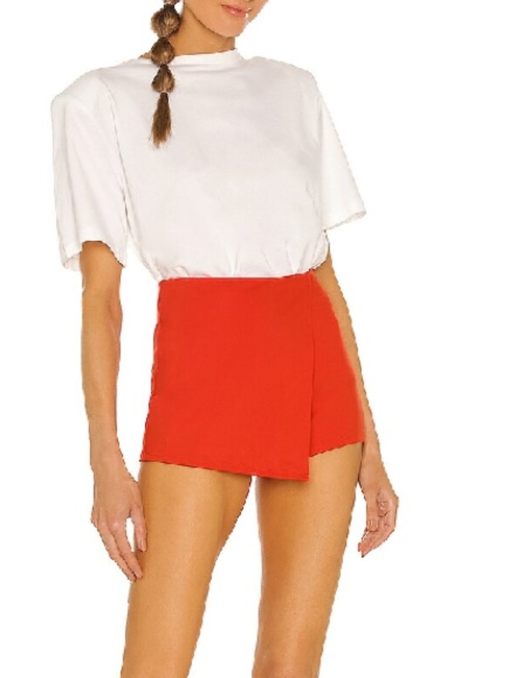 SUPERDOWN Red Mini Skort